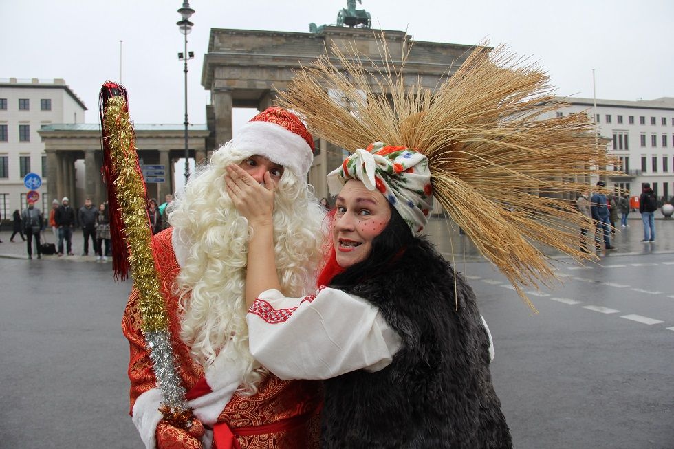 Дед Мороз в Берлине в Берлине
