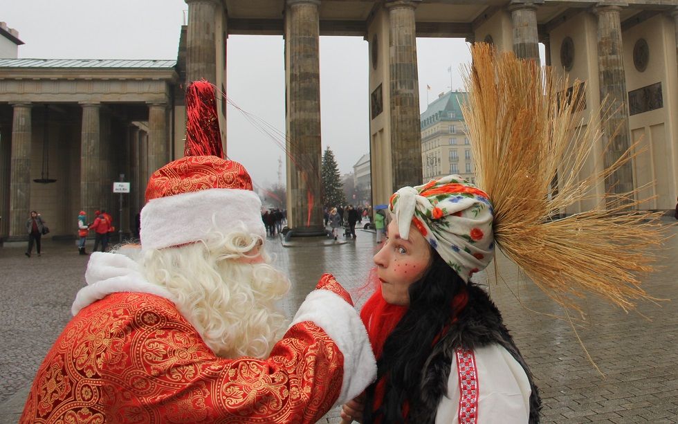 Дед Мороз в Берлине в Берлине