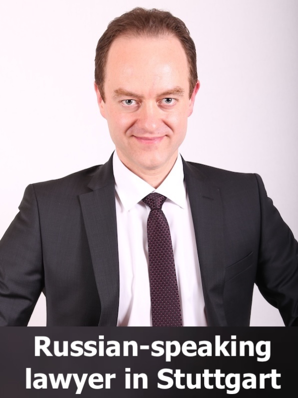 Eduard Schaaf – Russian-speaking lawyer in Stuttgart