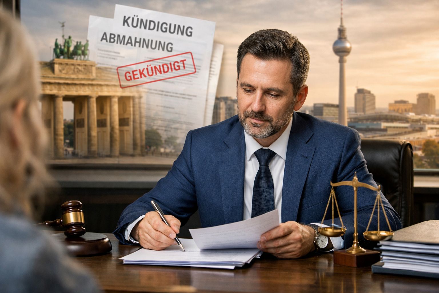 Rechtsanwalt für Arbeitsrecht in Berlin — Verteidigung bei Kündigung