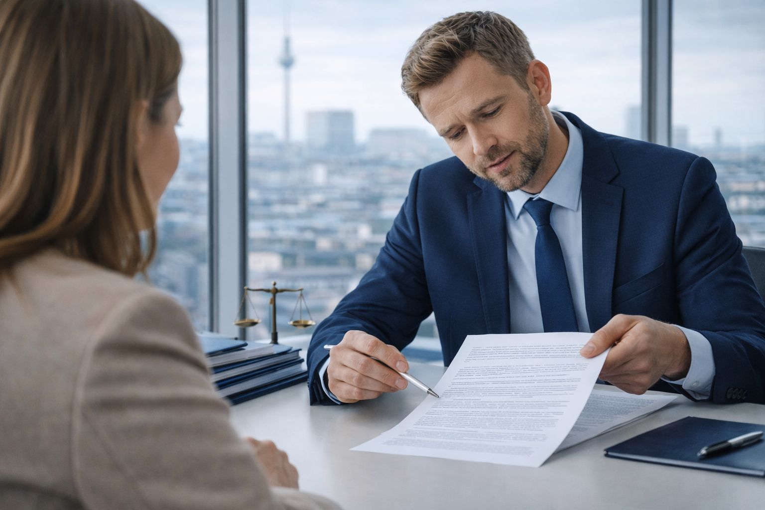 Prüfung des Arbeitsvertrags in Deutschland (Arbeitsvertrag) — russischer Anwalt in Berlin