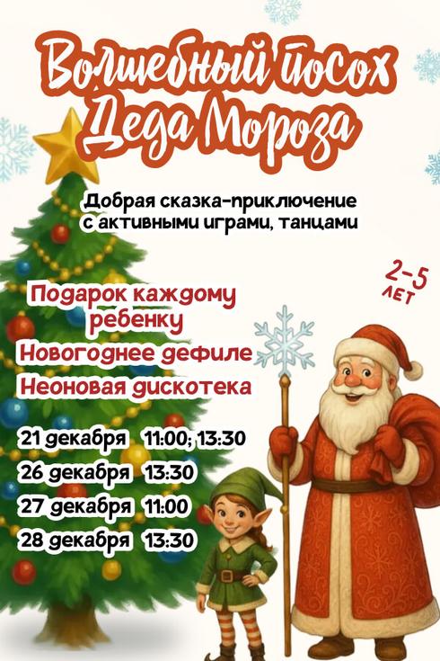 Новогодняя елка в Берлине «Волшебный посох Деда Мороза»