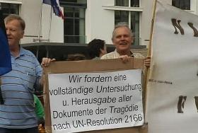 Берлин: митинг в поддержку ДНР