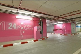 Аэропорт Франкфурта: парковка «только для женщин»