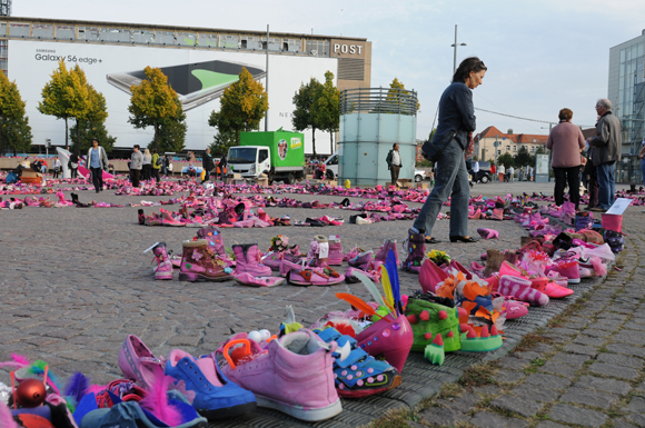 Лейпциг: «День розовой обуви»