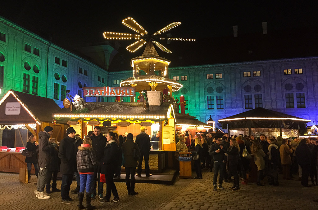 Рождественские ярмарки Мюнхена: часть первая