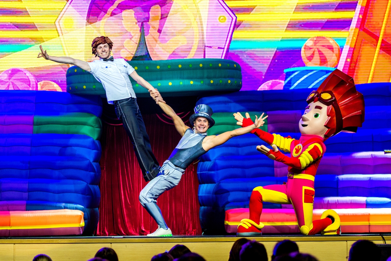 Фикси-шоу – оживший мультфильм на сцене! Большой тур «Фиксики играют в цирк» в Германии с 21 марта по 12 апреля