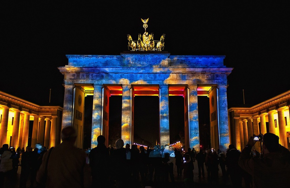Берлин в лучах загадочного света