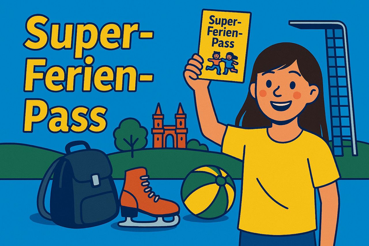 🎉 Ребятам в радость: Super-Ferien-Pass на летние каникулы! ☀️