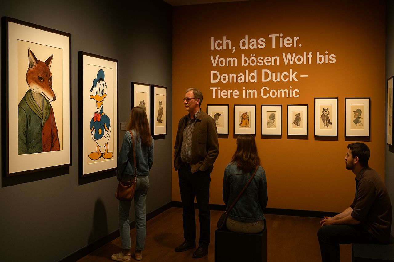 🦊 В Grimmwelt Kassel открыта выставка «Ich, das Tier»: от злого волка до Дональда Дака
