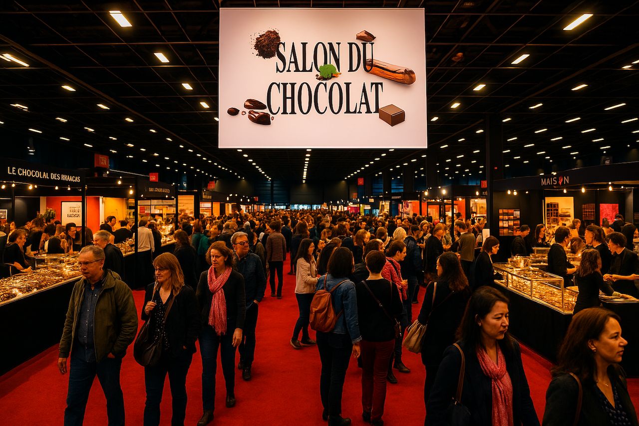 🍫 Salon du Chocolat 2025: выставка шоколада в Париже