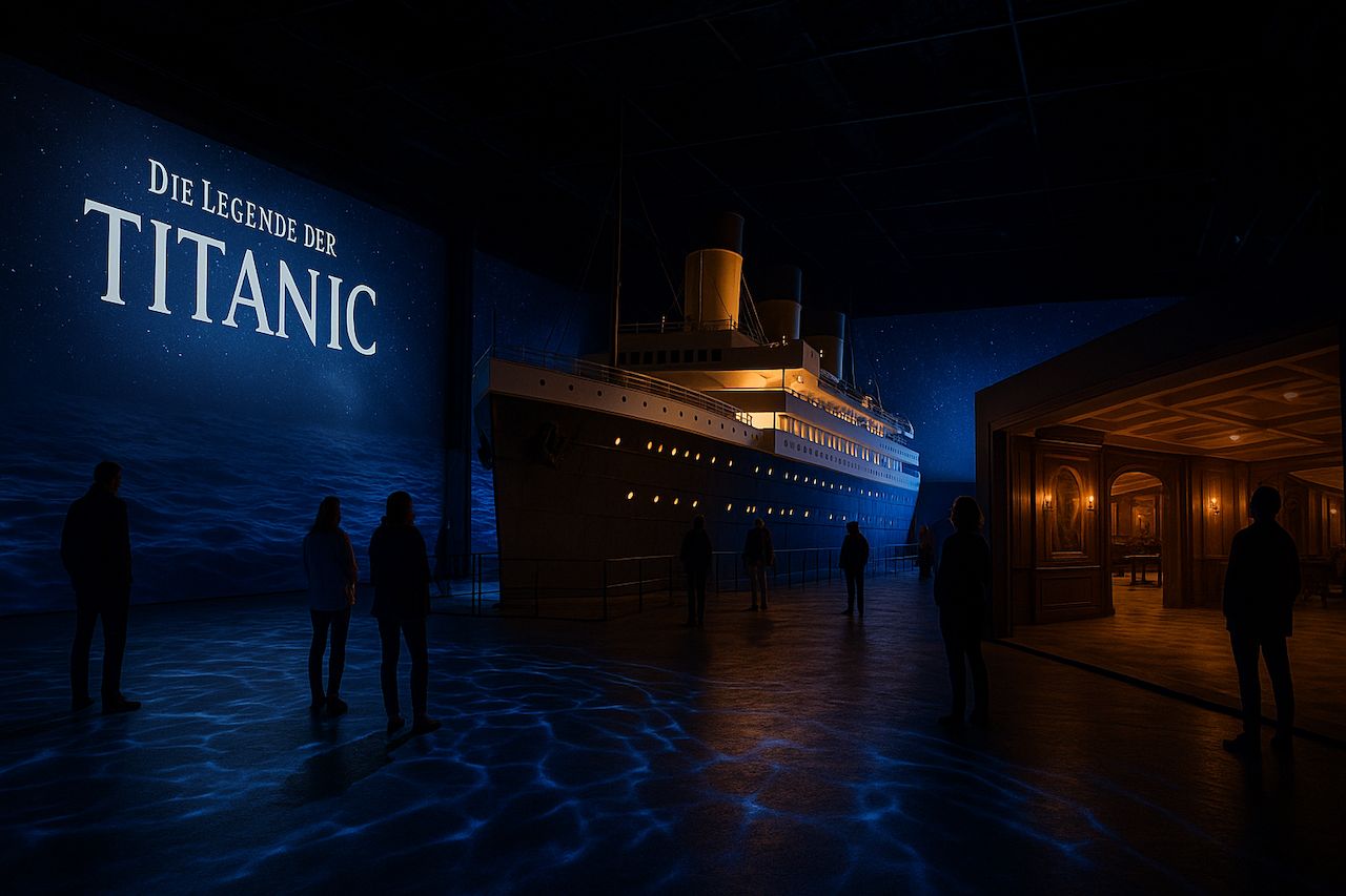 🚢 В Вене открылась выставка «Легенда о Титанике»