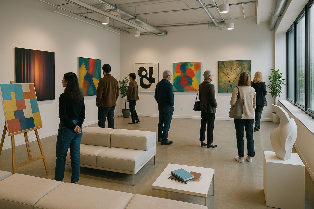 Гамбург — Add Art 2025: компании превращаются в выставочные пространства