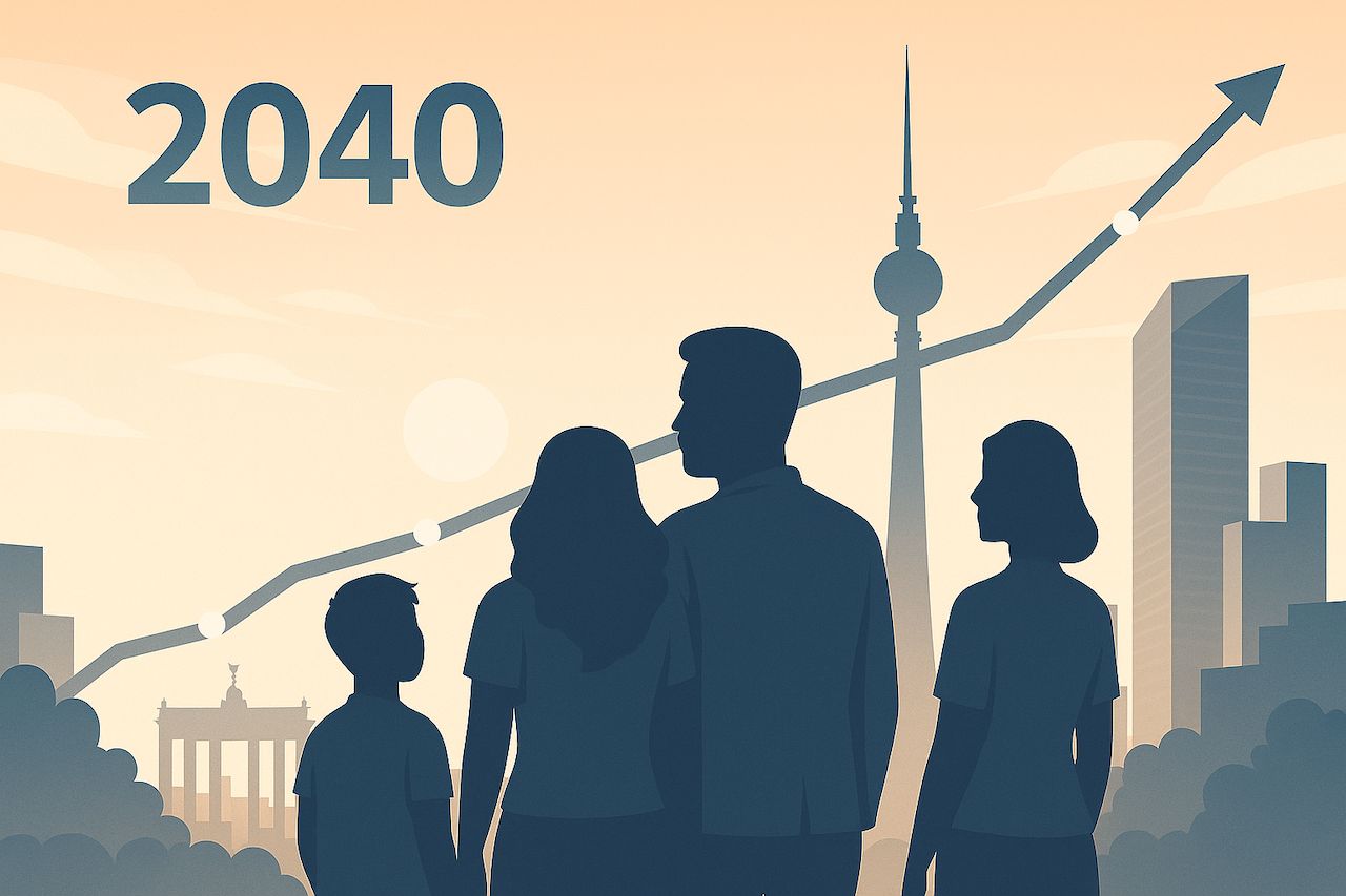 Current population forecast for Berlin until 2040