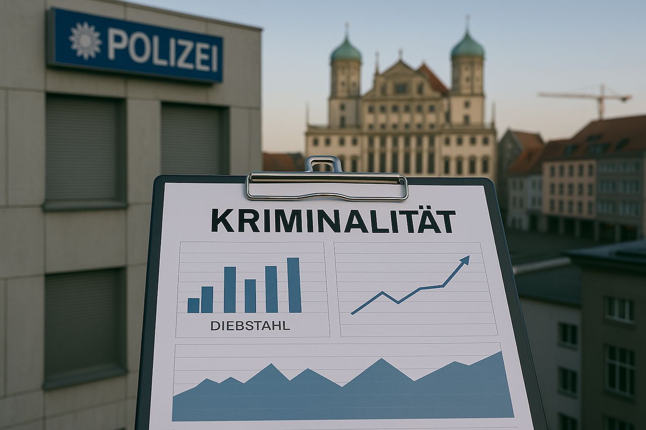 Аугсбург — город с самым высоким уровнем краж в регионе