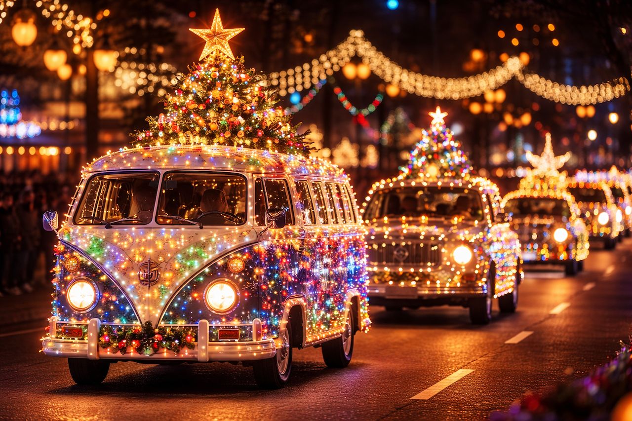 Праздничная автоколонна собрала тысячи зрителей в Ганновере