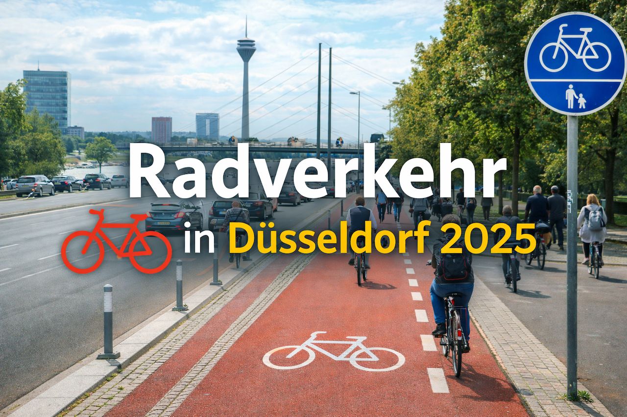 Велодвижение в Дюссельдорфе: статистика 2025