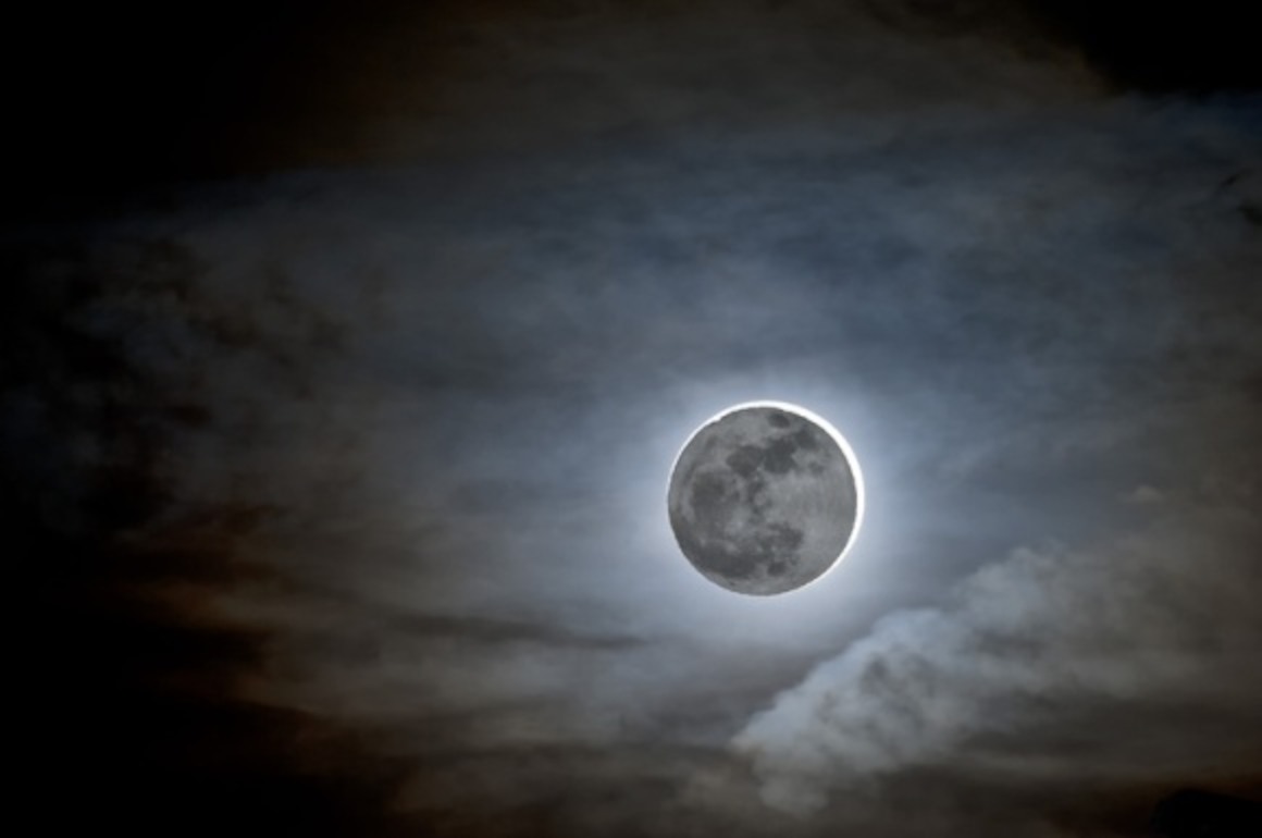 Полное полутеневое лунное затмение