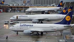 Lufthansa отменяет полеты