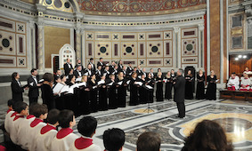 Концерт Московского Синодального хора в Берлине