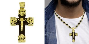 Изготовление золотых крестиков