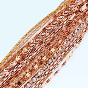 Цепи машиной вязки из русского золота 585 пробы в Берлине