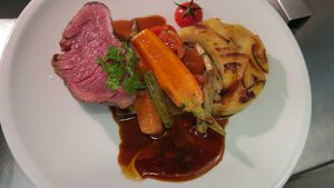 Обеденное меню ресторана Paris-Moskau в Берлине