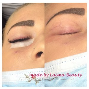 Наращивание ресниц в салоне красоты Laima Beauty