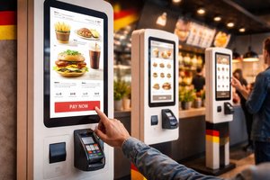 Терминалы самообслуживания в Германии для ресторанов и магазинов