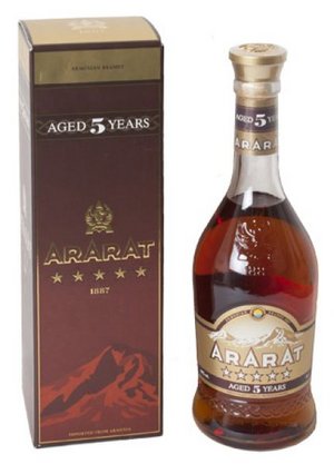 Армянский коньяк Арарат 5 звезд