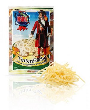 Кальмар сушеный к пиву в Германии