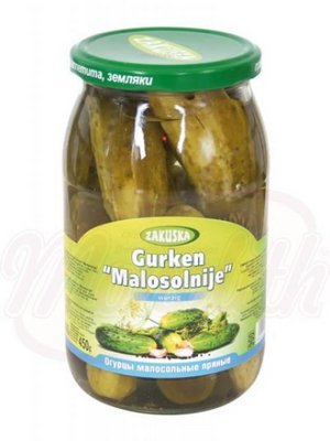 Русские малосольные огурцы в Германии