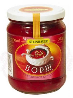 Russische Suppe Borschtsch 