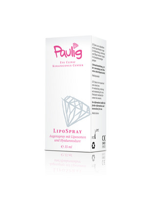 Paulig Lipospray - спрей для глаз с липозомами и гиалуроновой кислотой.