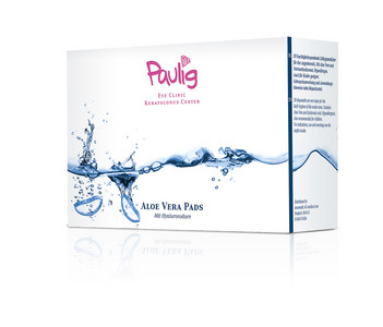 Paulig Pads mit Aloe Vera - очищающие влажные салфетки для глаз и лица с гиалуроновой кислотой и алое вера.