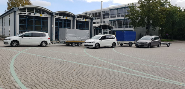 Обучение на cавтомобиль c прицепом. BE или B96