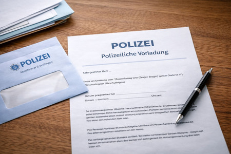 Повістка в поліцію (polizeiliche Vorladung) в Німеччині — адвокат російською мовою в Берліні