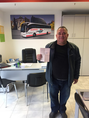 Валентин сдал сегодня 03.04.2018 на категорию С.)))