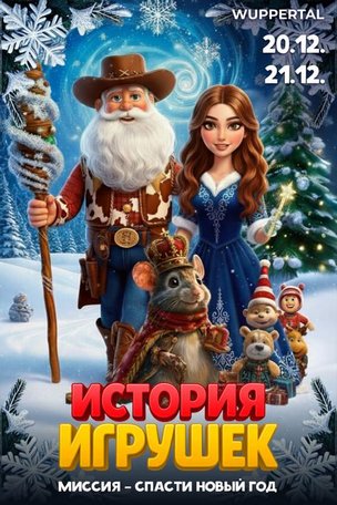 «История игрушек: Миссия — спасти Новый Год» в Вуппертале