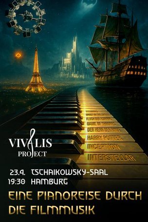 Eine pianistische Reise durch die Soundtracks des Jahrhunderts. Konzert in Hamburg