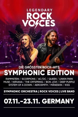 Концертное шоу Legendary Rock Voices в Хофхайме 2025