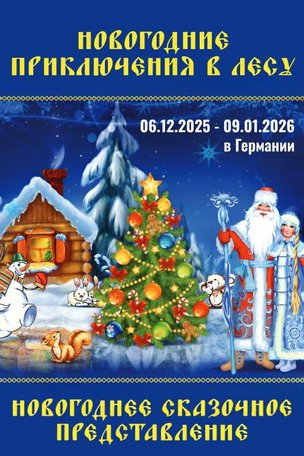 Новогодняя детская елка во Франкфурте на Майне 2025. Театр Юного Зрителя