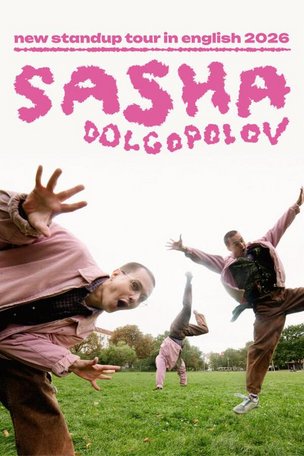 Stand-up-Komiker Sasha Dolgopolov in Europa