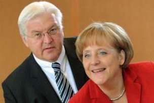 Штайнмайер популярнее Меркель