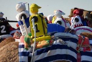 Верблюжьи бега в Мюнхене