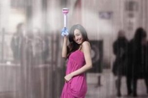 Air umbrella: зонт-невидимка