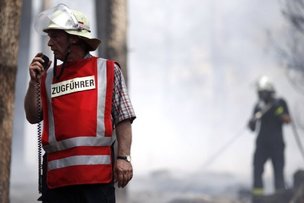 Пожар в центре для беженцев: пятеро пропавших