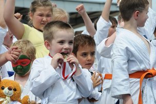 На ипподроме Карлсхорст: турнир по карате