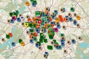 Берлин: первая интерактивная карта для беженцев