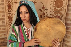 Концерт таджикской джаз и этно певицы Парвин Юсуфи в Берлине